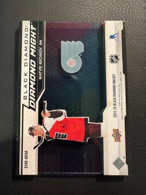 2024-25 Black Diamond - Matvei Michkov - Diamond Might /99 back
